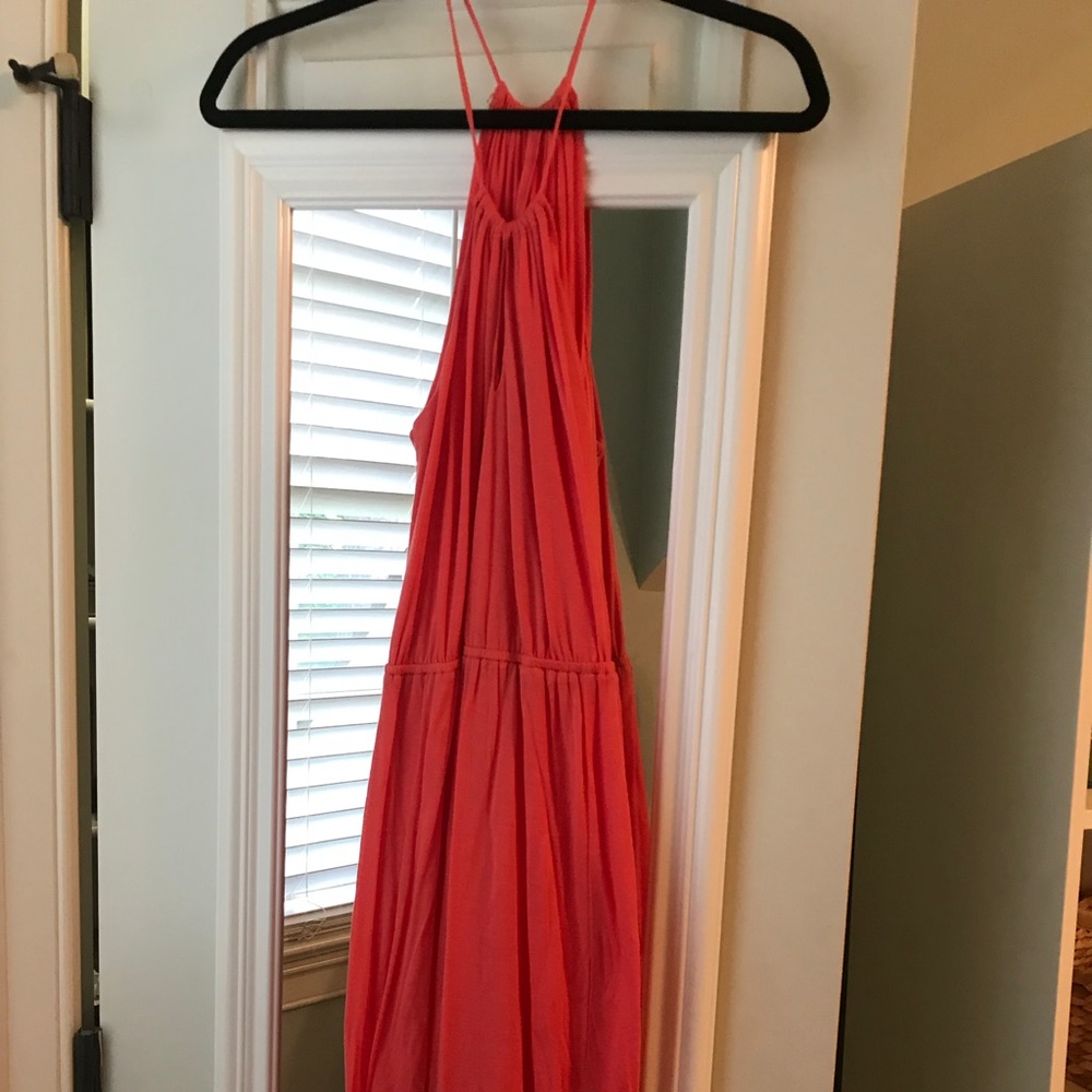 Red Haute Maxi Dress. Size XS